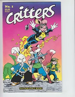 Buy Critters #1 FN; Fantagraphics | Usagi Yojimbo - We Combine Shipping • 27.88£