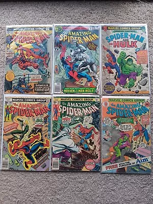 Buy Amazing Spiderman Bronze Age Readers Lot. 134,163,168,190 And Special Editions.  • 59.96£