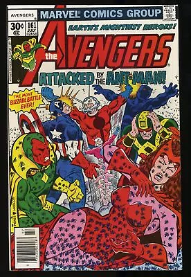 Buy Avengers #161 NM 9.4 Ant-Man Ultron Appearances! Hawkeye Cameo! Marvel 1977 • 31.34£
