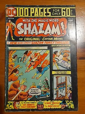Buy Shazam! #14 Oct 1974 Good/VGC 3.0 Captain Marvel, DC 100 Page Giant • 4.99£