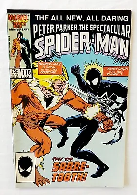 Buy Spectacular Spider-Man #116 - (1986) First Appearance Of The Foreigner, Marvel.  • 12.62£