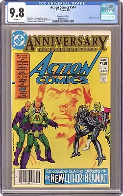Buy Action Comics #544N CGC 9.8 Newsstand 1983 4385914018 • 176.94£