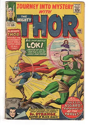 Buy Journey Into Mystery #108 (1964) - Grade 3.5 -  Battle With Loki - Thor! • 118.25£