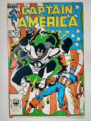 Buy Marvel Comics Captain America #312 1st Appearance Flag Smasher (Karl Morgenthau) • 18.18£
