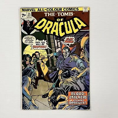 Buy Tomb Of Dracula #25 1974 FN Pence Copy 1st Hannibal King • 22.50£