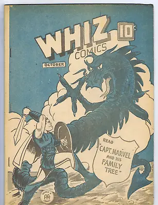 Buy Whiz Comics V2 #10 Anglo-American Pub 1943 CANADIAN EDITION Dragon Cover • 397.50£