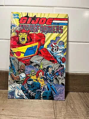 Buy G.I.Joe And The Transformers 1-4 In Graphic Novel SUPER RARE • 10£