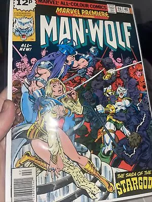 Buy Marvel Premiere #46 Man-Wolf (1978) Marvel Comics (Bagged) • 5.99£