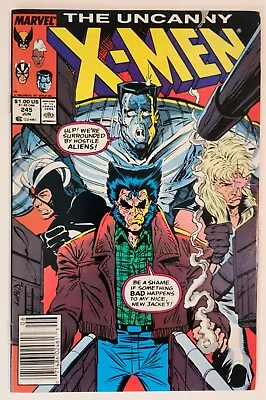Buy The Uncanny X-Men #245 (1989, Marvel) FN/VF Newsstand Rob Liefeld • 4.68£