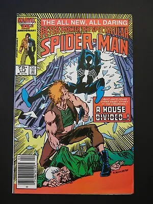 Buy Spectacular Spider-man #113 VF 1986 High Grade Marvel Comic Newsstand • 5.29£