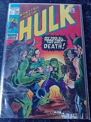 Buy THE INCREDIBLE HULK 139 MARVEL Comics  1971 Volume 1 • 0.99£