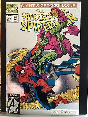 Buy Foil Spectacular Spider-man #200 Marvel Comics 1993 Death Of Green Goblin Osborn • 7.96£