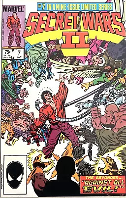 Buy Secret Wars 11. # 7. January 1986.  Marvel Comics.  Al Milgrom-art.  Vfn/nm 9.0 • 7.99£