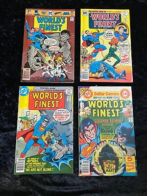Buy 4 Issues Of World's Finest Bronze Age  #241,  242, 243 And 244 • 23.61£