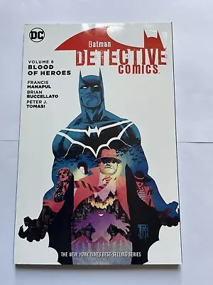 Buy Batman Detective Comics Volume 8 Blood Of Heroes Good Condition DC • 5£