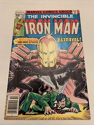 Buy The Invincible Iron Man #115 1978  Bronze Age! Iron Man Collection For Sale! • 4.72£