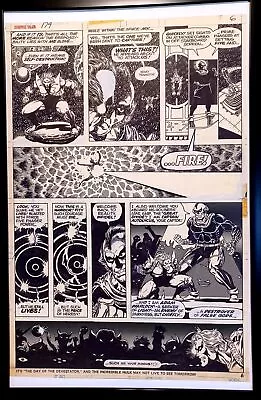 Buy Strange Tales #179 Pg. 6 By Jim Starlin 11x17 FRAMED Original Art Print Marvel C • 47.45£