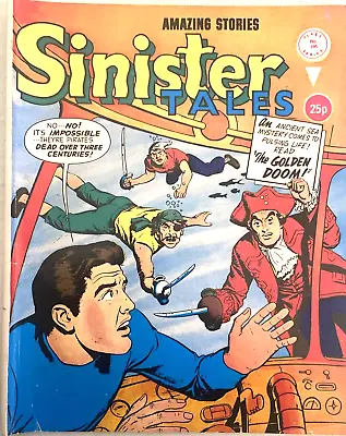 Buy Sinister Tales # 195. Bronze Age 1980.  Undated Alan Class Uk Comic. Fn+ 6.5 • 5.99£