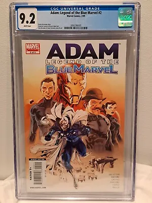 Buy ADAM Legend Of The Blue Marvel #2 CGC 9.2 Brand NeW SLaB 🔑 CollectorS  • 87.45£