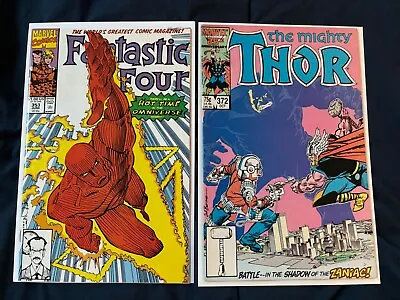 Buy Fantastic Four #353 & Thor #372 TVA Deadpool & Wolverine  First Appearances • 31.62£