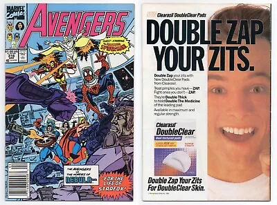 Buy Avengers #316 (FN/VF 7.0) NEWSSTAND Spider-Man Joins Avengers Nebula 1990 Marvel • 2.26£