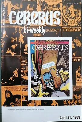 Buy Cerebus Bi-Weekly #11 1989, 1st Cockroach, Reprinting Cerebus #11, VFN+ • 3£
