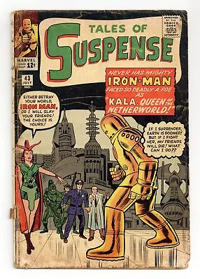 Buy Tales Of Suspense #43 GD 2.0 1963 • 118.59£
