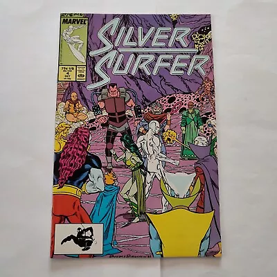 Buy Silver Surfer #4 Vol 3 - Marvel 1987 • 2.99£
