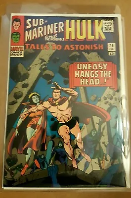 Buy Tales To Astonish #76 VF+ 1965 Gene Colan & Vince Colletta Cover! • 118.26£