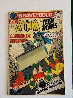 Buy Brave And The Bold 102 NM- 9.2 Batman Teen Titans 52 Pager Great Bronze Age! • 23.98£