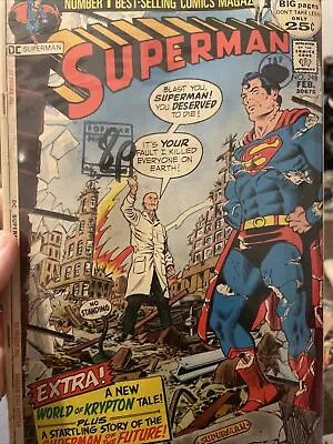 Buy Superman No 248. DC Comic 1972 Fine Condition. Swan & Anderson Art • 7.99£