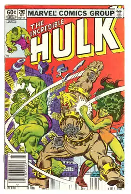 Buy Incredible Hulk #282 6.0 // 1st Team-up Of Hulk & She-hulk Marvel Comics 1983 • 24.79£