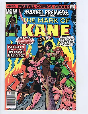 Buy Marvel Premiere #33 Marvel 1976 Featuring The Mark Of Kane • 17.61£