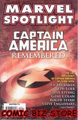 Buy Marvel Spotlight: Captain America Remembered #1 (2007) 1st Printing Marvel • 3.50£