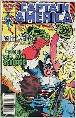 Buy Captain America #320 (1968) - 9.2 NM- *The Little Bang Theory* Newsstand • 4.68£