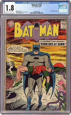 Buy Batman #156 CGC 1.8 1963 4030930006 • 100.44£