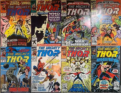 Buy Thor 443 444 445 446 447 448 449 450 451 (1992) 9 Issue Run / Lot Marvel Comics • 15.25£