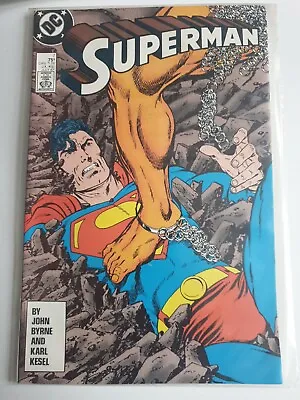 Buy SUPERMAN Vol 2 ISSUE #7.  JOHN BYRNE  1987. Near Mint.  Rare HIGH GRADE • 1.99£