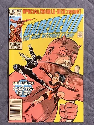 Buy Daredevil # 181 - Death Of Elektra, Miller Story & Art NM- Cond. • 27.97£