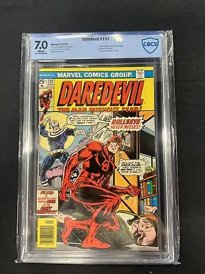 Buy Daredevil #131 CBCS 7.0 1st Appearance Bullseye And Origin! Marvel 1976 • 237.47£