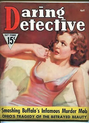 Buy Daring Detective 4/1937-lingerie Cover-Cardiff-pulp Crime-Iron Skull-FN- • 107.46£