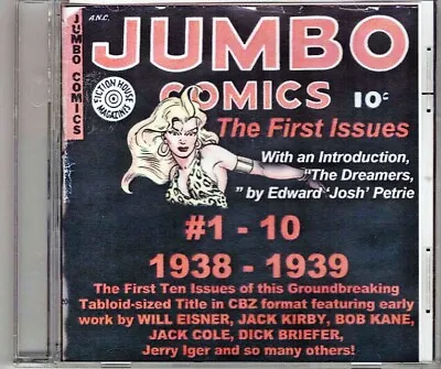 Buy JUMBO Comics #1-10 Fiction House Digital Files Complete Plus Addl Info • 7.90£