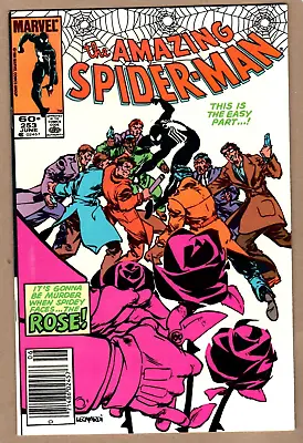 Buy Amazing Spider-Man 253 Jun 1984 NM- 9.2-1st Appearance Of The Rose-Newstand Var. • 19.26£