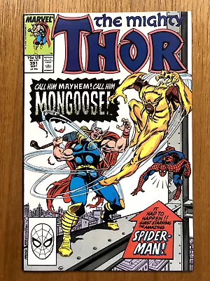 Buy MARVEL COMICS - THE MIGHTY THOR #391 - 1st Appearance Of Mongoose - Spider-man! • 4.50£