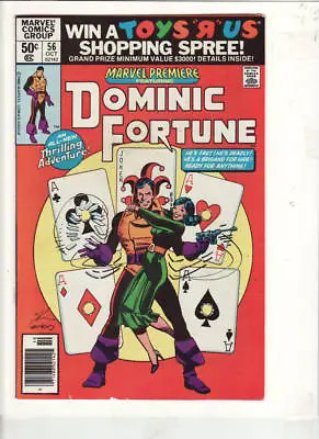 Buy MARVEL PREMIERE #56, VF/NM, Dominic Fortune, 1972 1980, More Marvel In Store • 7.92£