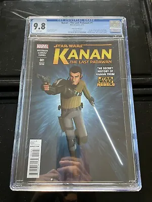 Buy Star Wars Kanan The Last Padawan #1 CGC 9.8 Rebels Variant 1st Sabine Ezra • 150£