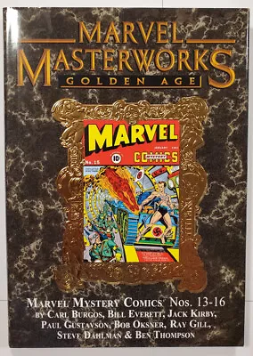 Buy MARVEL MASTERWORKS MYSTERY COMICS VOL 116 VARIANT NEW - Hardcover Mint Condition • 120.07£