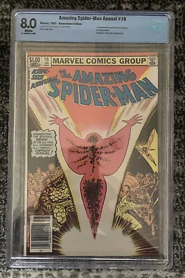 Buy 1982 Amazing Spider-Man Annual #16 CBCS 8.0 1st Monica Rambeau As Captain Marvel • 39.42£
