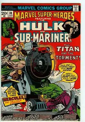 Buy Marvel Super-heroes #34 9.4 // Reprints Tta #79 Marvel 1973 • 22.77£
