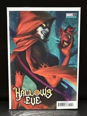 Buy 🔥HALLOWS’ EVE #1 Variant - 1st Solo Series ARTGERM Cover - MARVEL 2023 NM🔥 • 4.95£